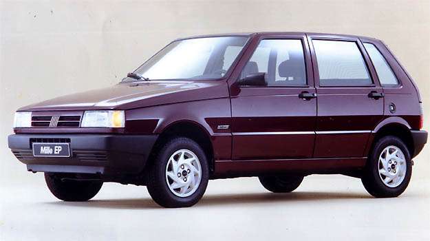 TBT Motor1.com - O primeiro Fiat Uno Mille Fire