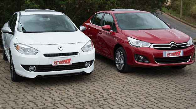 Renault Fluence GT x Citroën C4 Lounge THP - A briga dos franceses turbinados