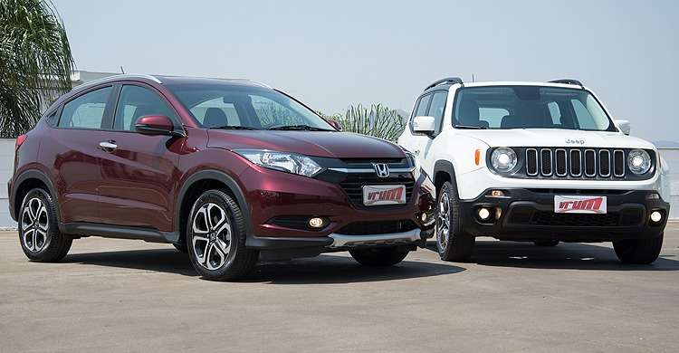 Comparativo: Honda HR-V EXL x Jeep Renegade Longitude Flex - Qual o melhor SUV?