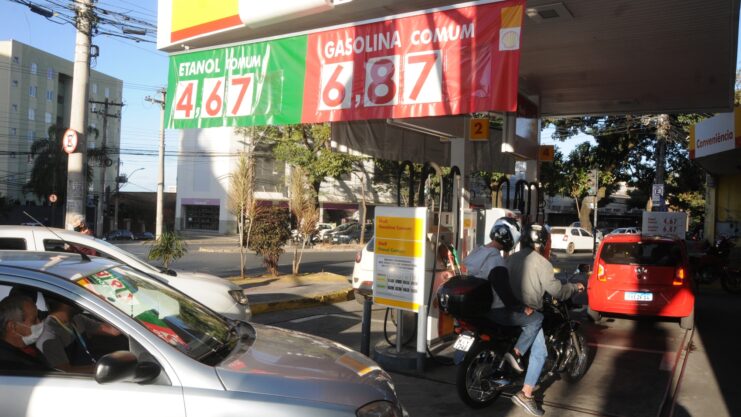 Posto combustível preços gasolina etanol faixa belo horizonte