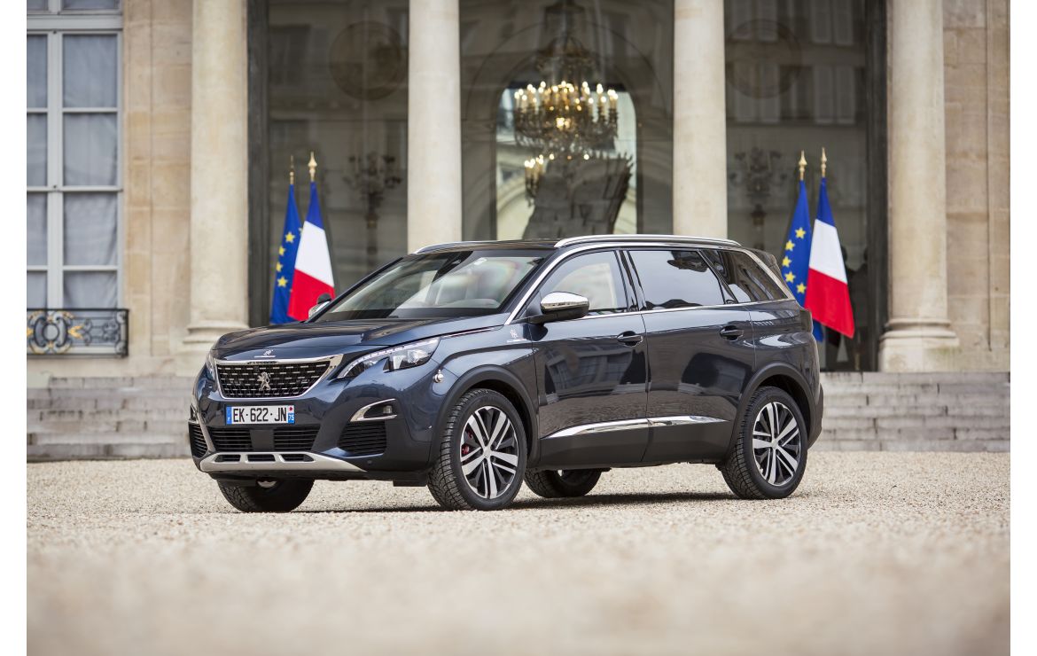 Peugeot 5008 de Emmanuel Macron 