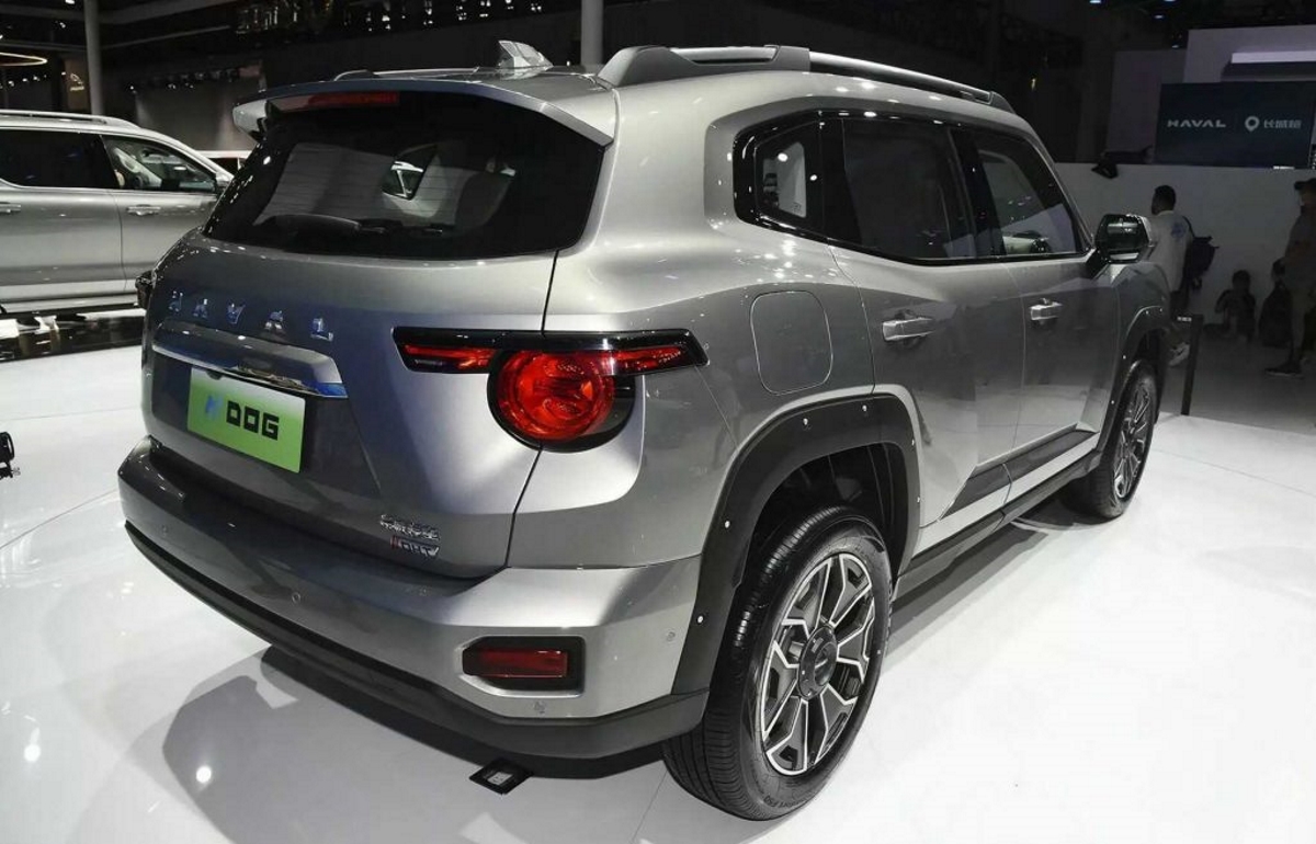 Haval H-Dog de frente, marca da Great Wall Motors.