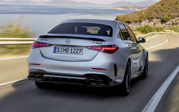 Traseira do AMG C 63