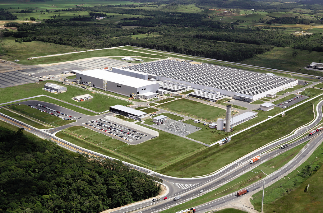 Planta foi fundada em setembro de 2014 pelo BMW Group Brasil para a produção do sedã BMW Série 3