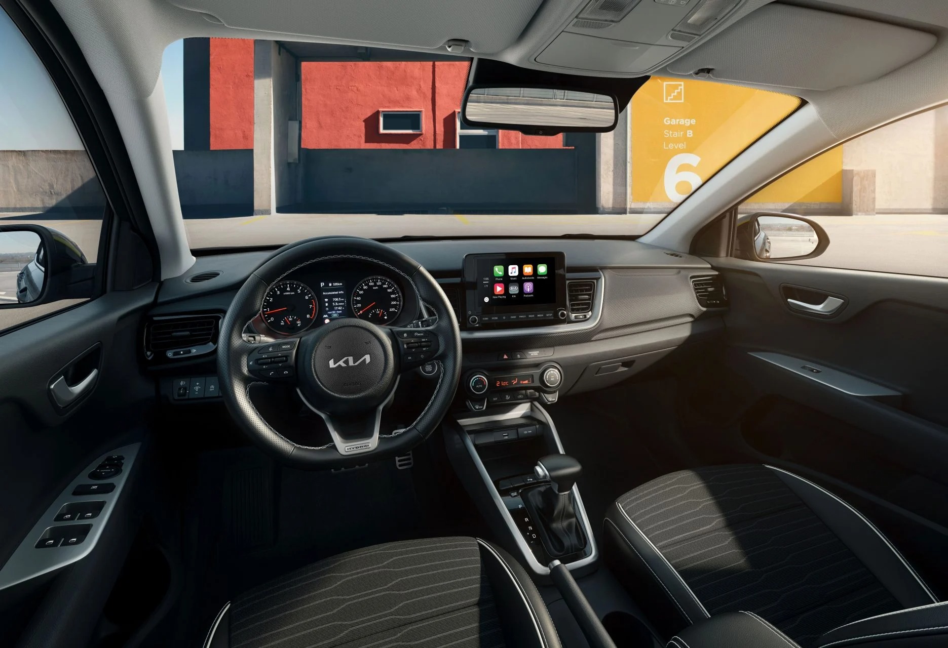 Interior do Kia Stonic