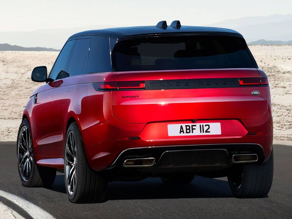 Traseira do novo Range Rover Sport 2023