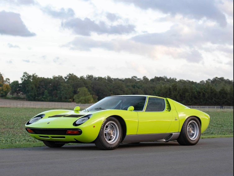 1971 Lamborghini Miura SV By Bertone