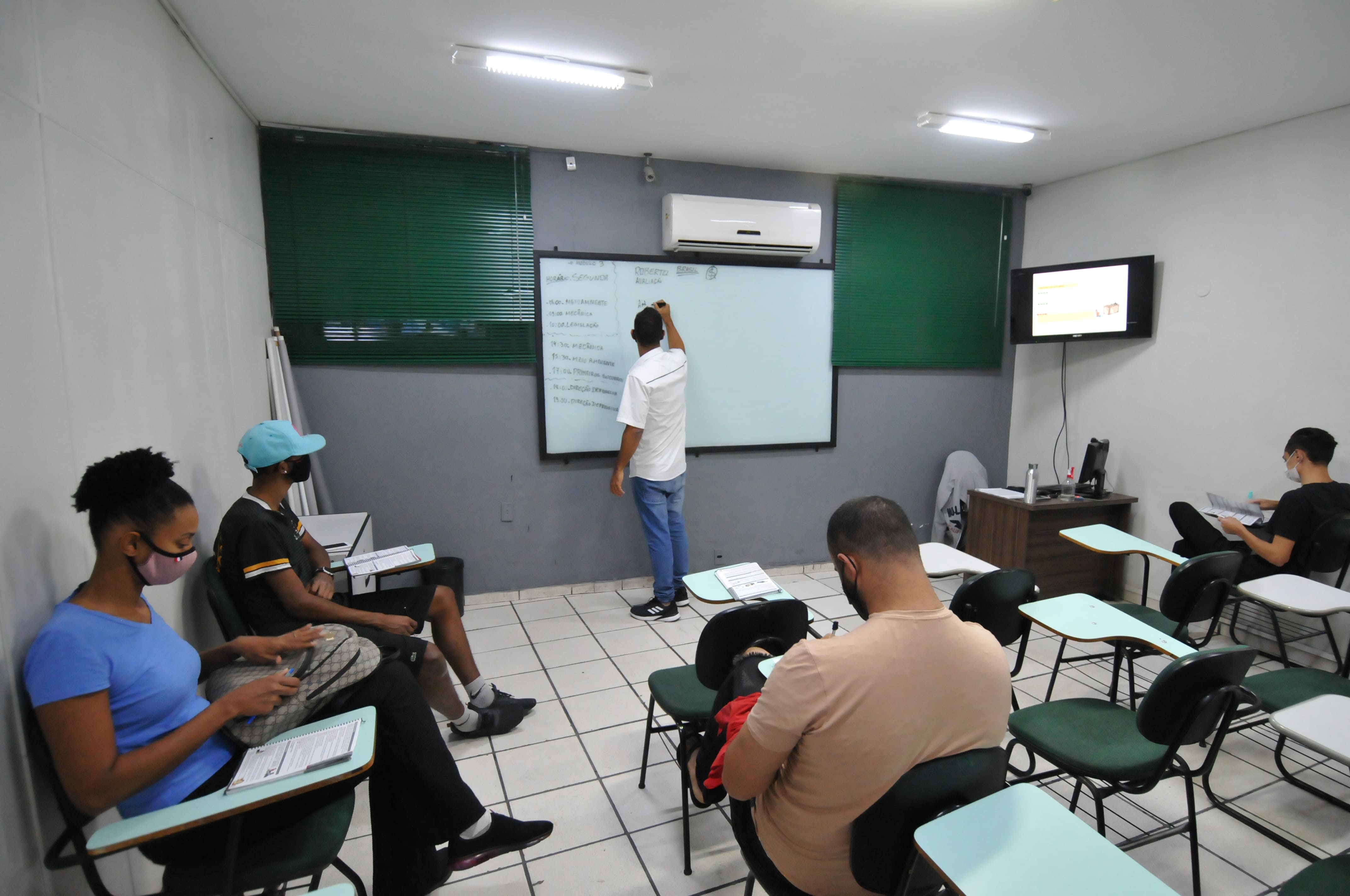 Sala de autoescola 