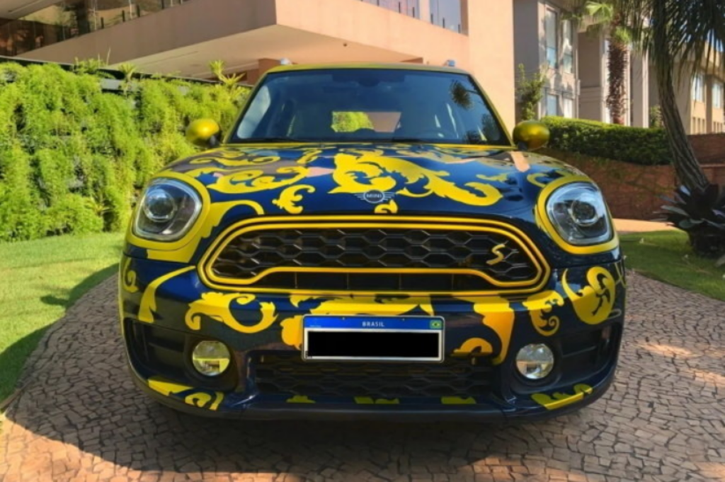 Frente do Mini Countrysport personalizado por Daniel Alves