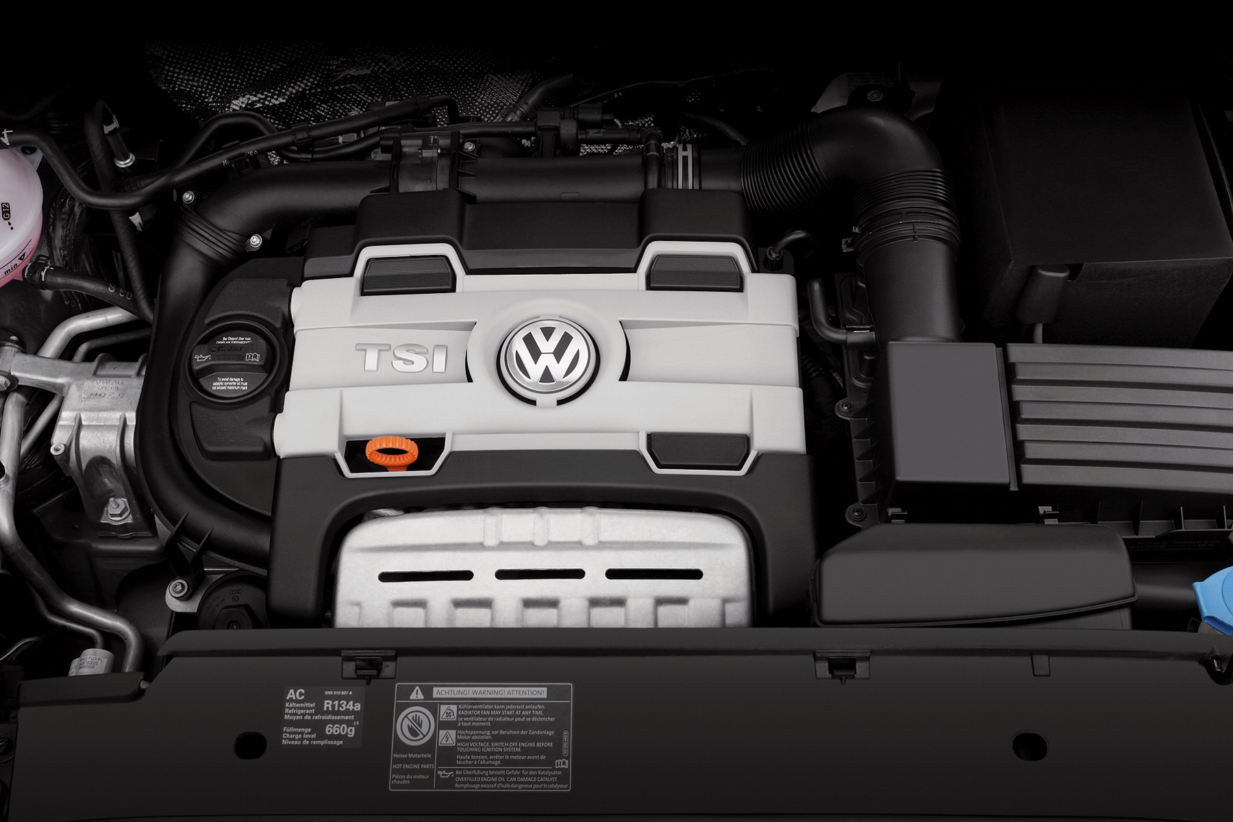 Volkswagen Tiguan modelo 2012 cofre do motor 1.4 TSI