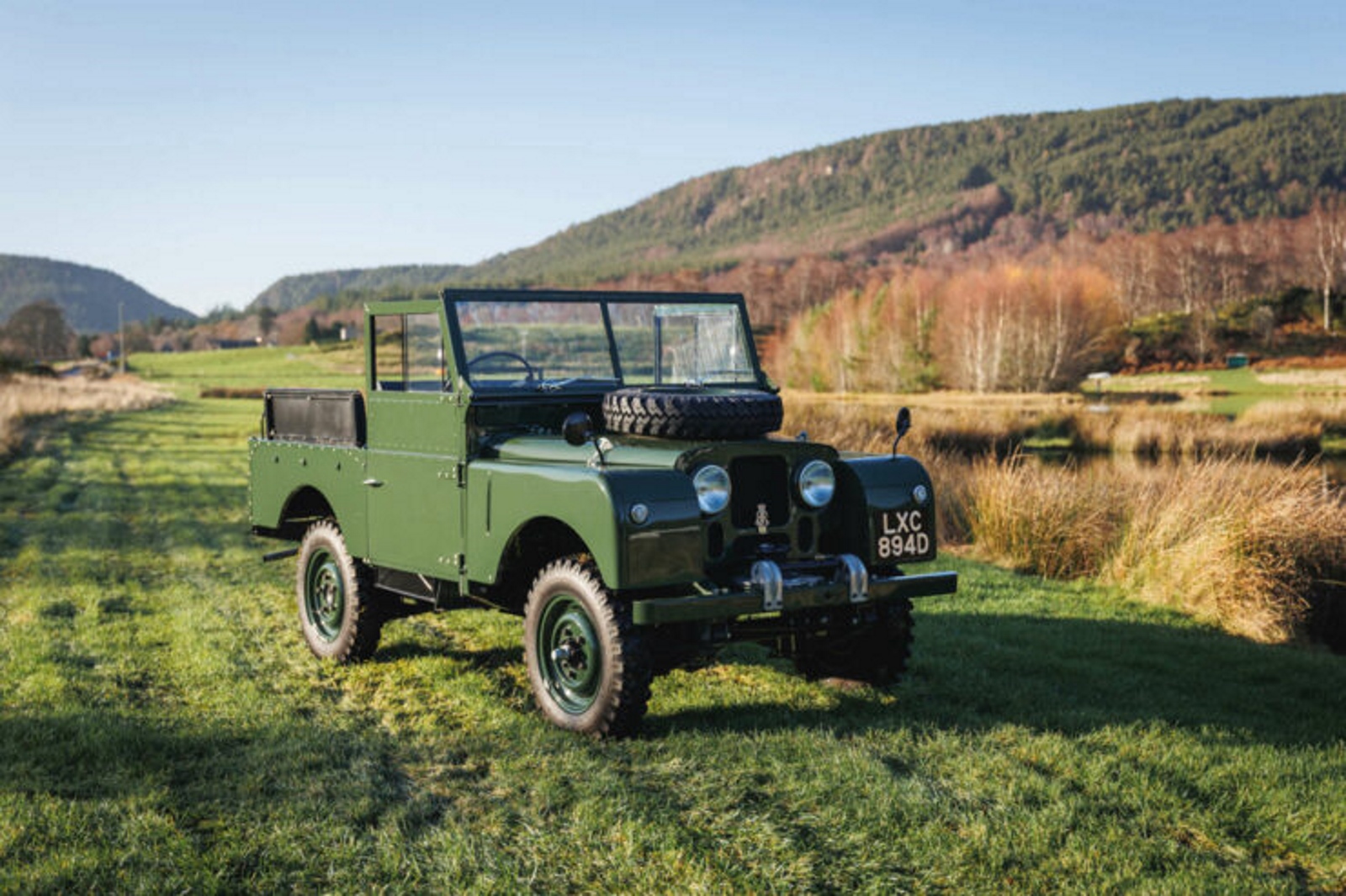 Land Rover Série 1 do rei George VI está à venda