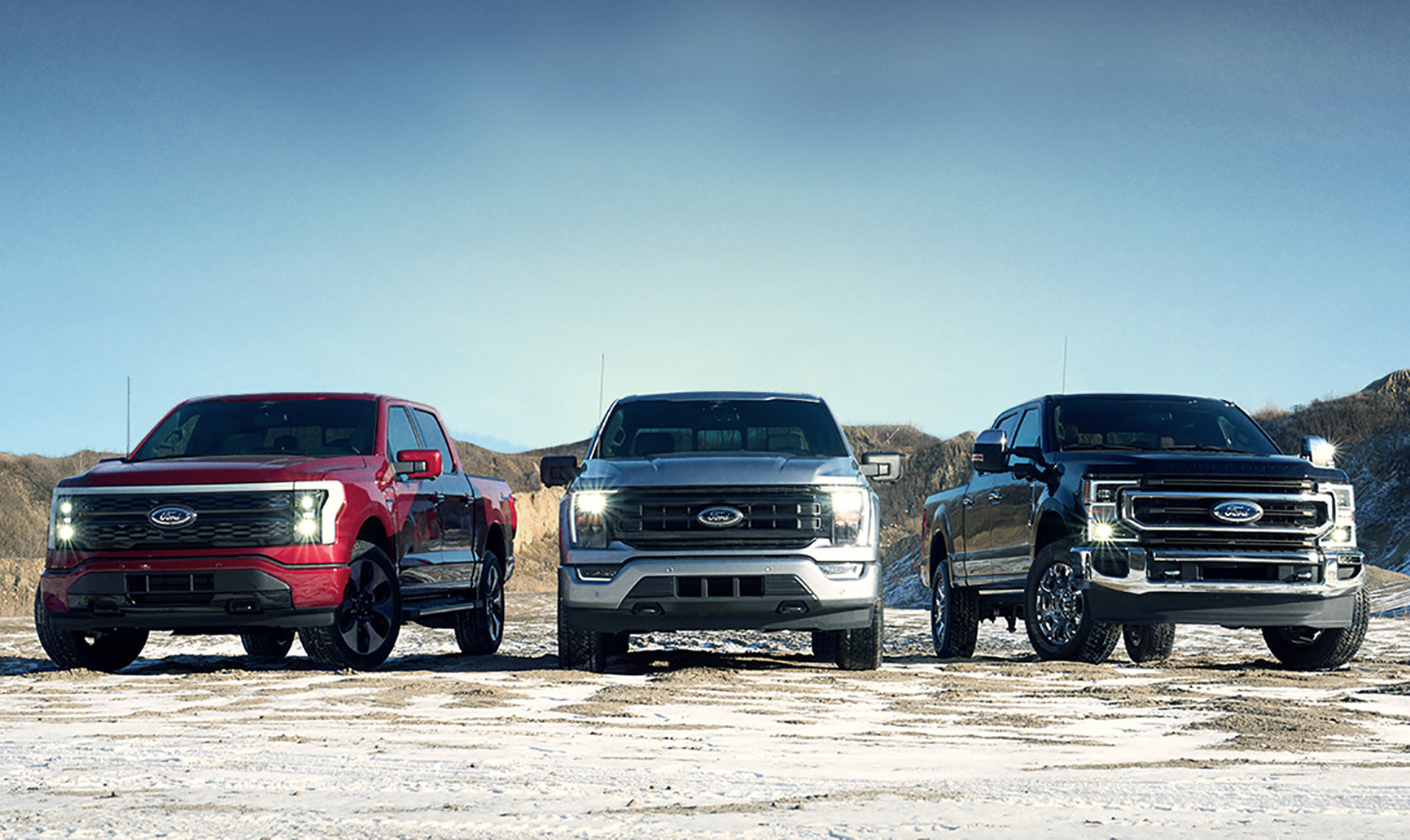 Na América do Norte,  as caminhonetes da Ford são destaques no segmento 