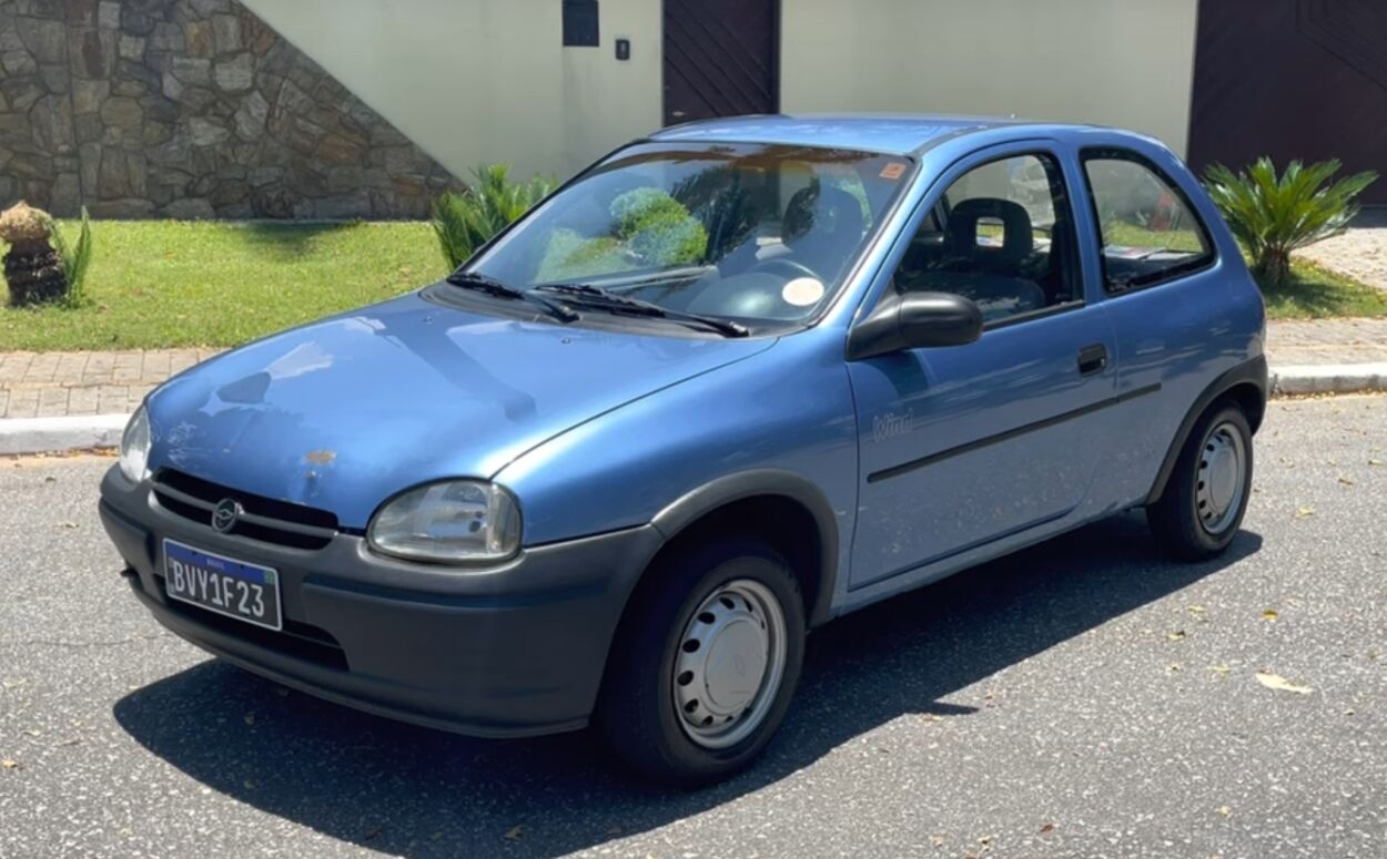 Corsa: lançado em 1994, compacto já recebeu placa preta