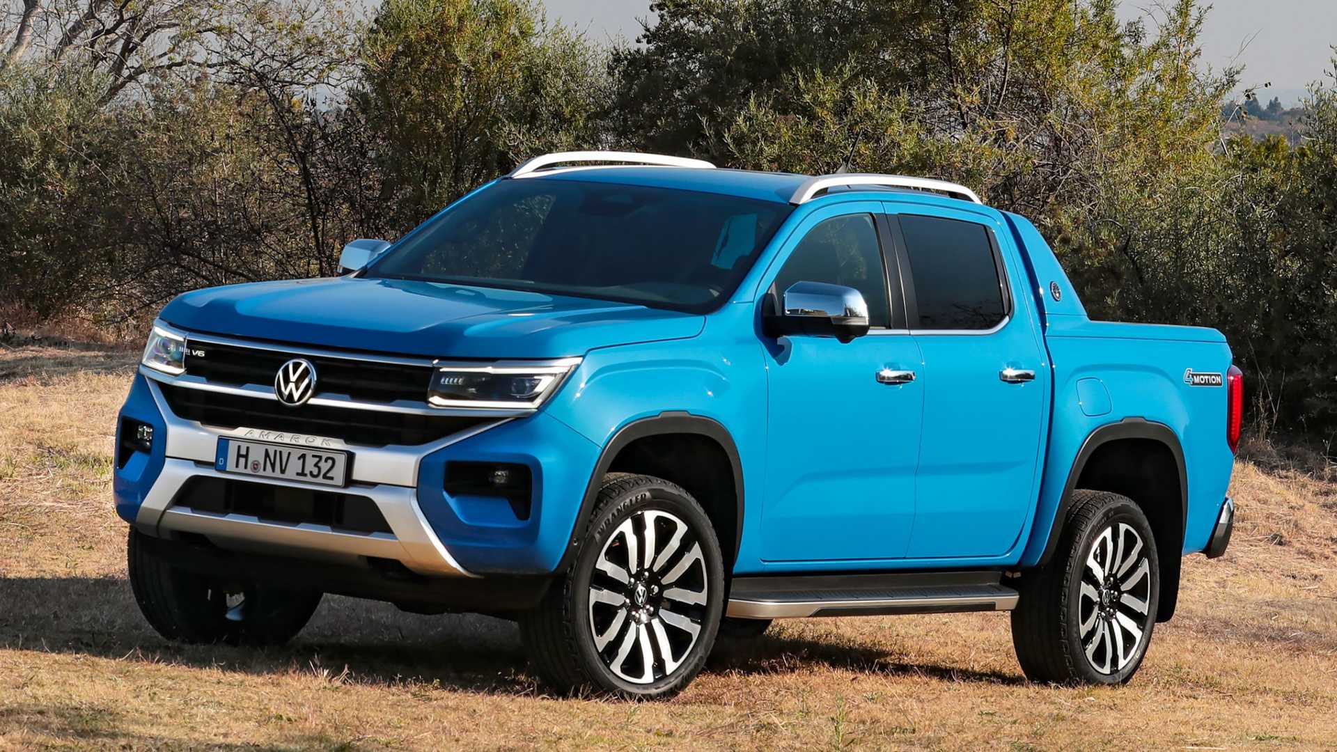 Volkswagen Amarok 2022 de frente