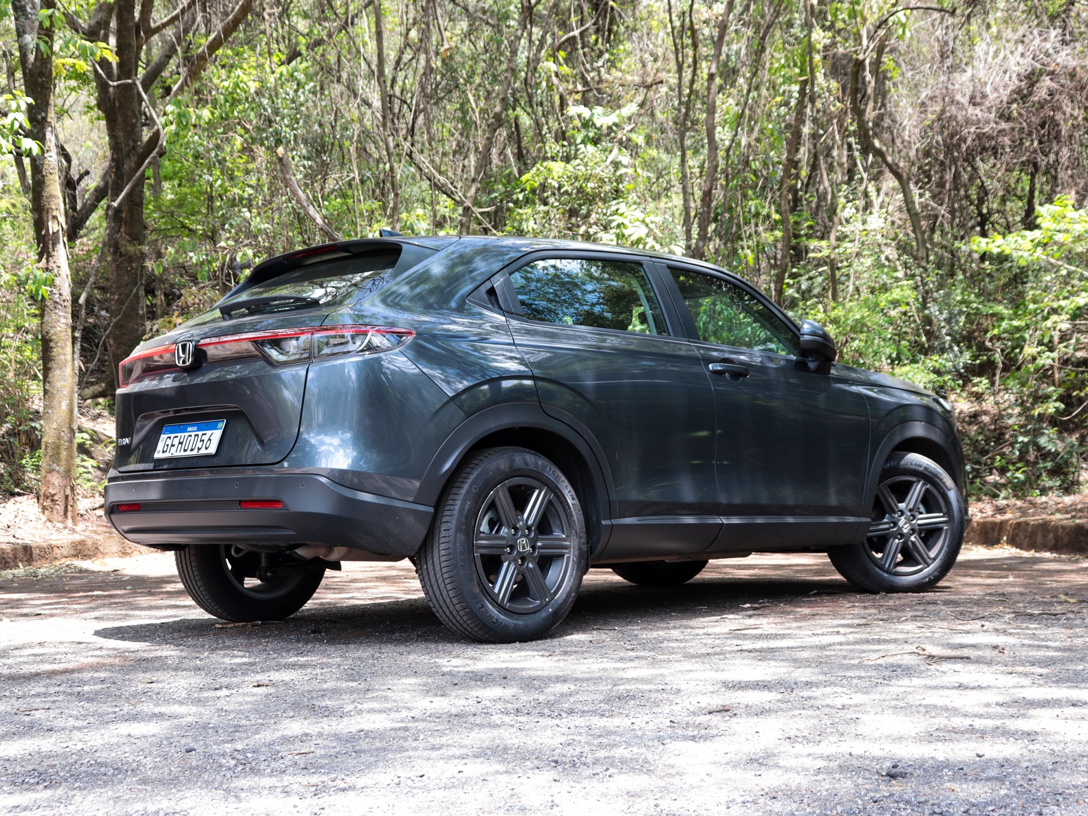 06/01/2023. Credito: Jorge Lopes /EM/D.A Press. Brasil. Belo Horizonte - MG. Teste com automovel Honda HR-V 2023 na configuração EXL 1.5 16v CVT. Para quadro de Review de Carro no Vrum.