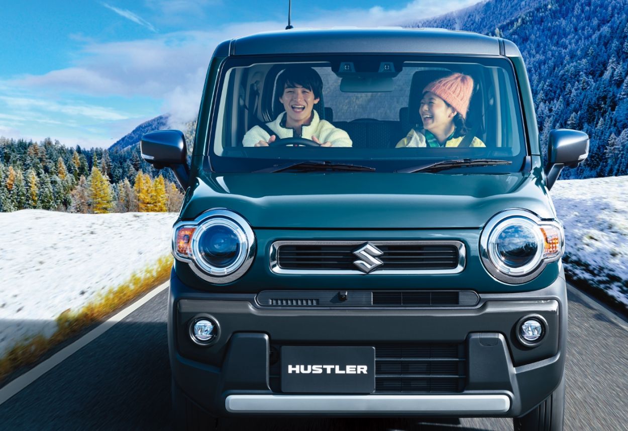 Suzuki Hustler; modelo está na lista de carros legais que as marcas não vendem no Brasil.