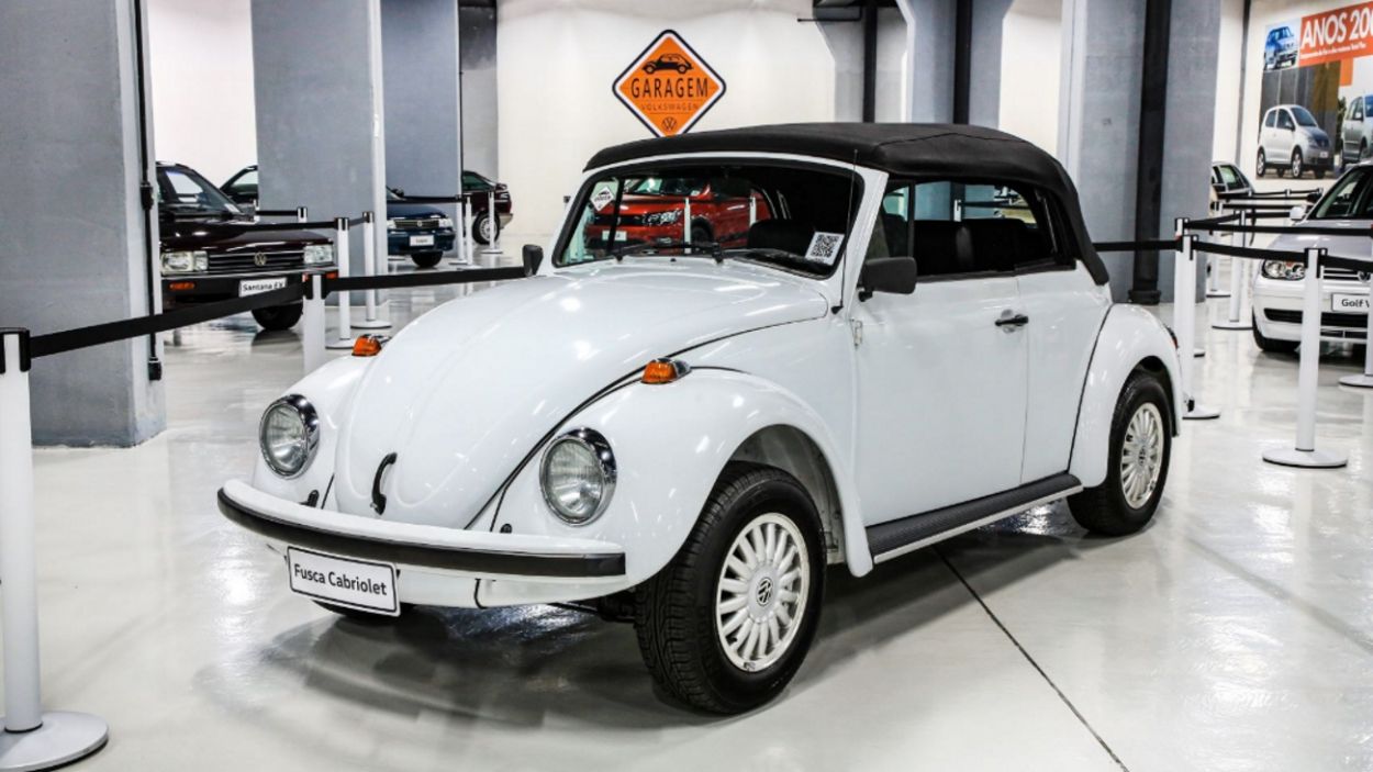 Fusca conversível 1996 branco