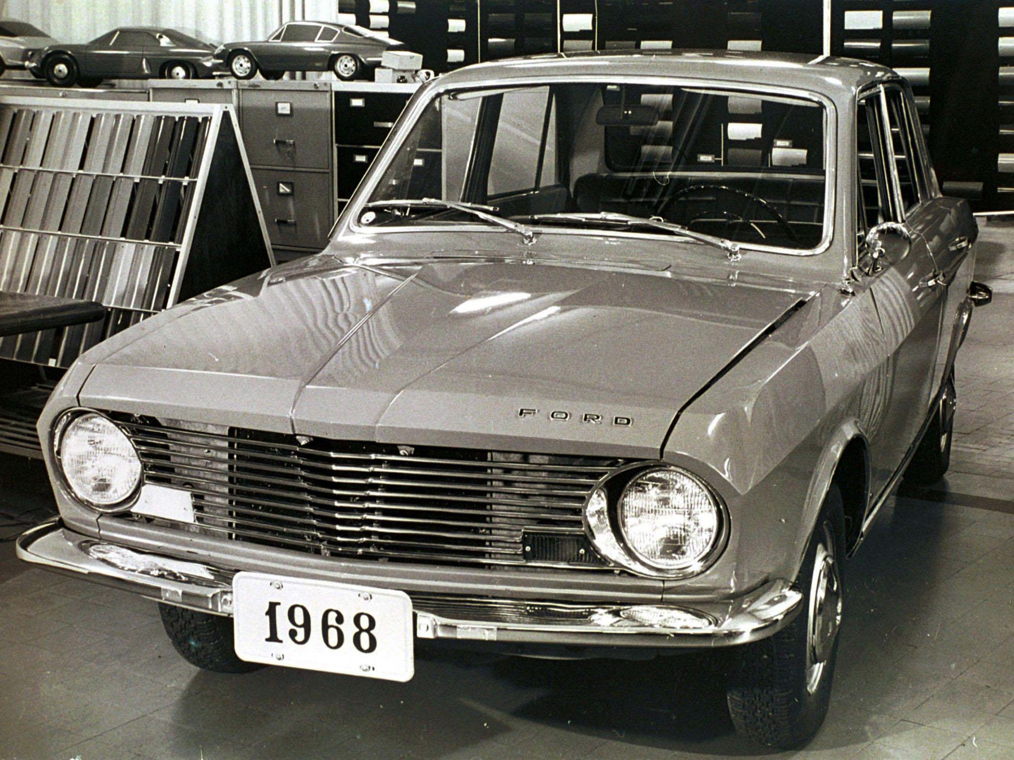 Ford Corcel 1968 de frente 