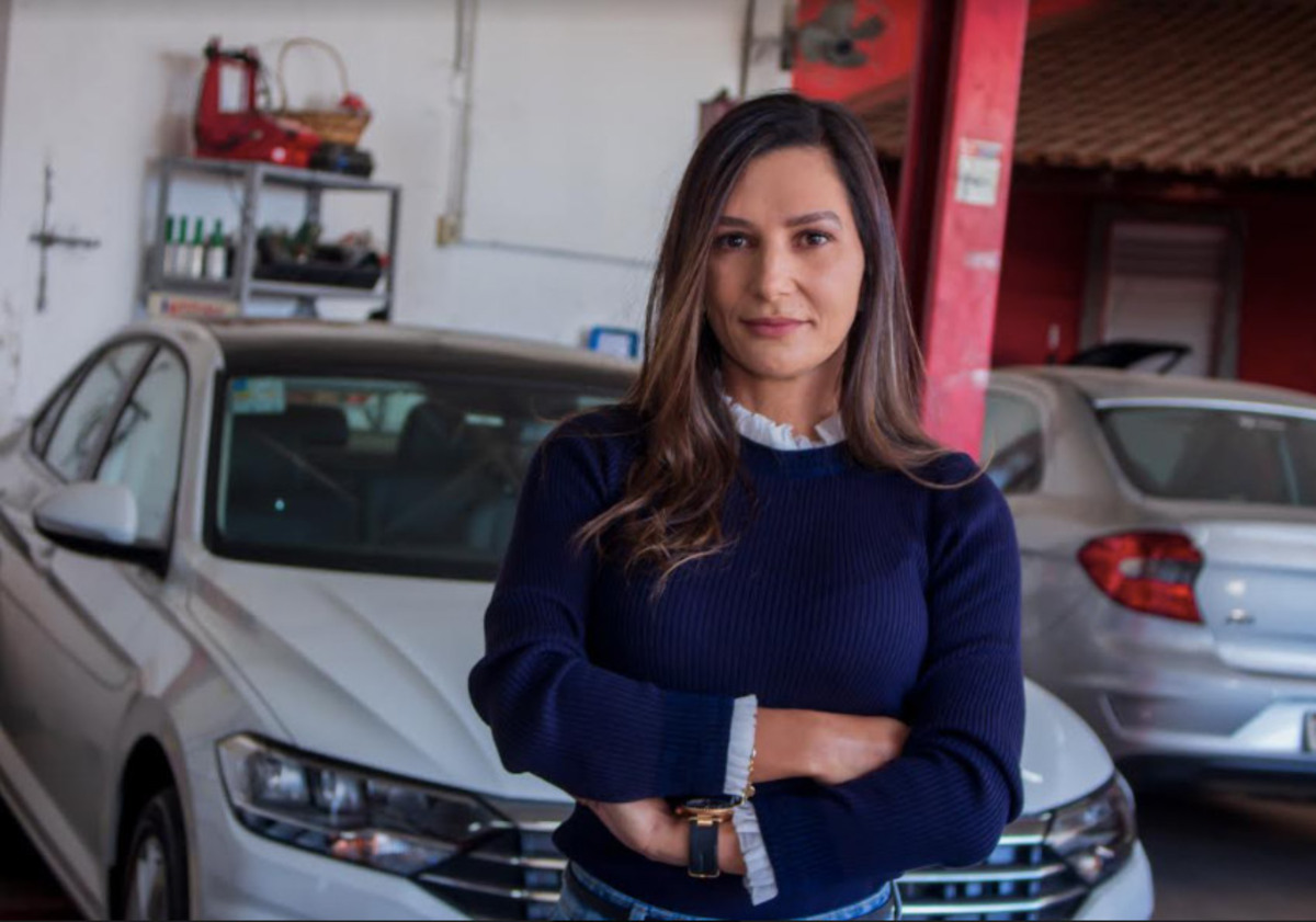 Luciana Félix, especialista em mecânica