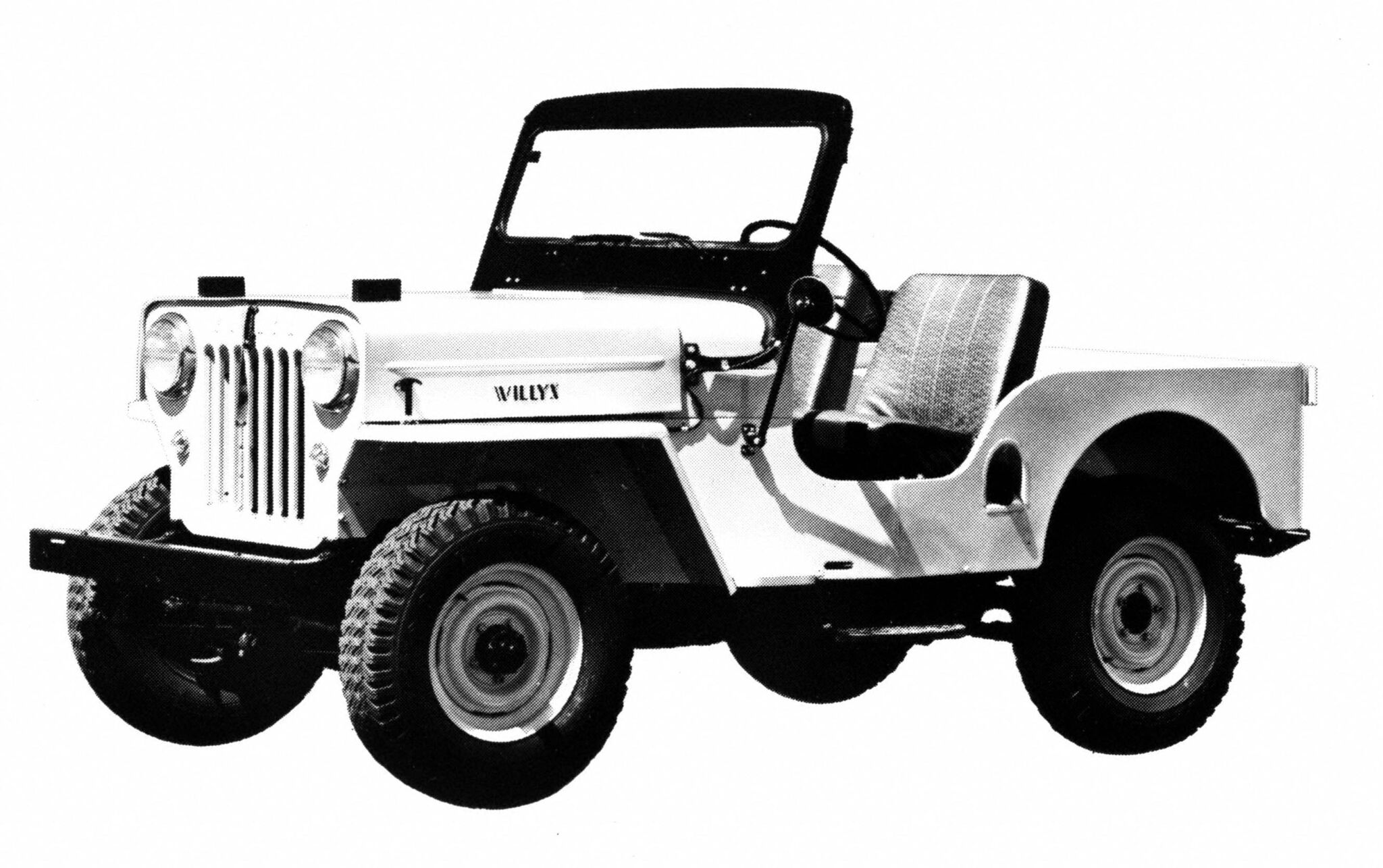 Jeep Willys CJ3B 1954 - Cara de Cavalo