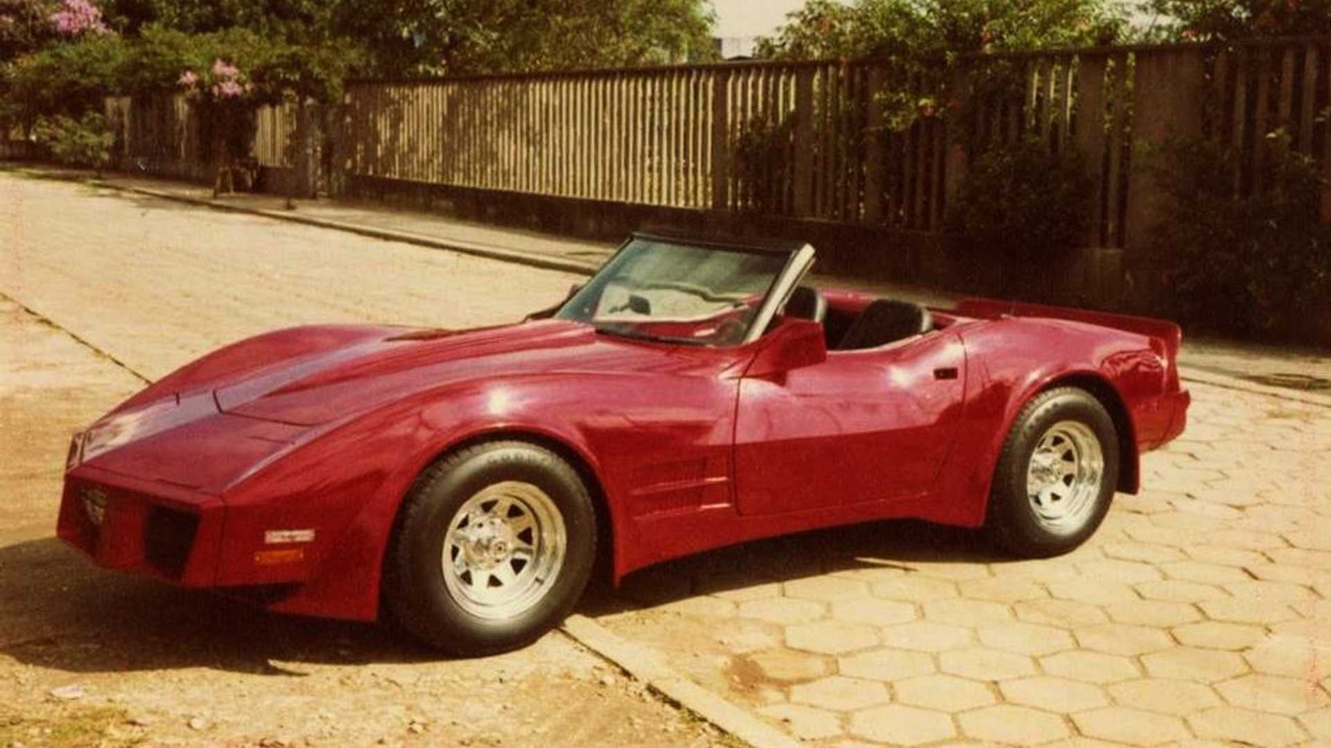 Beep Netuno carro nacional fora de série que era réplica do Chevrolet Corvette Stingray