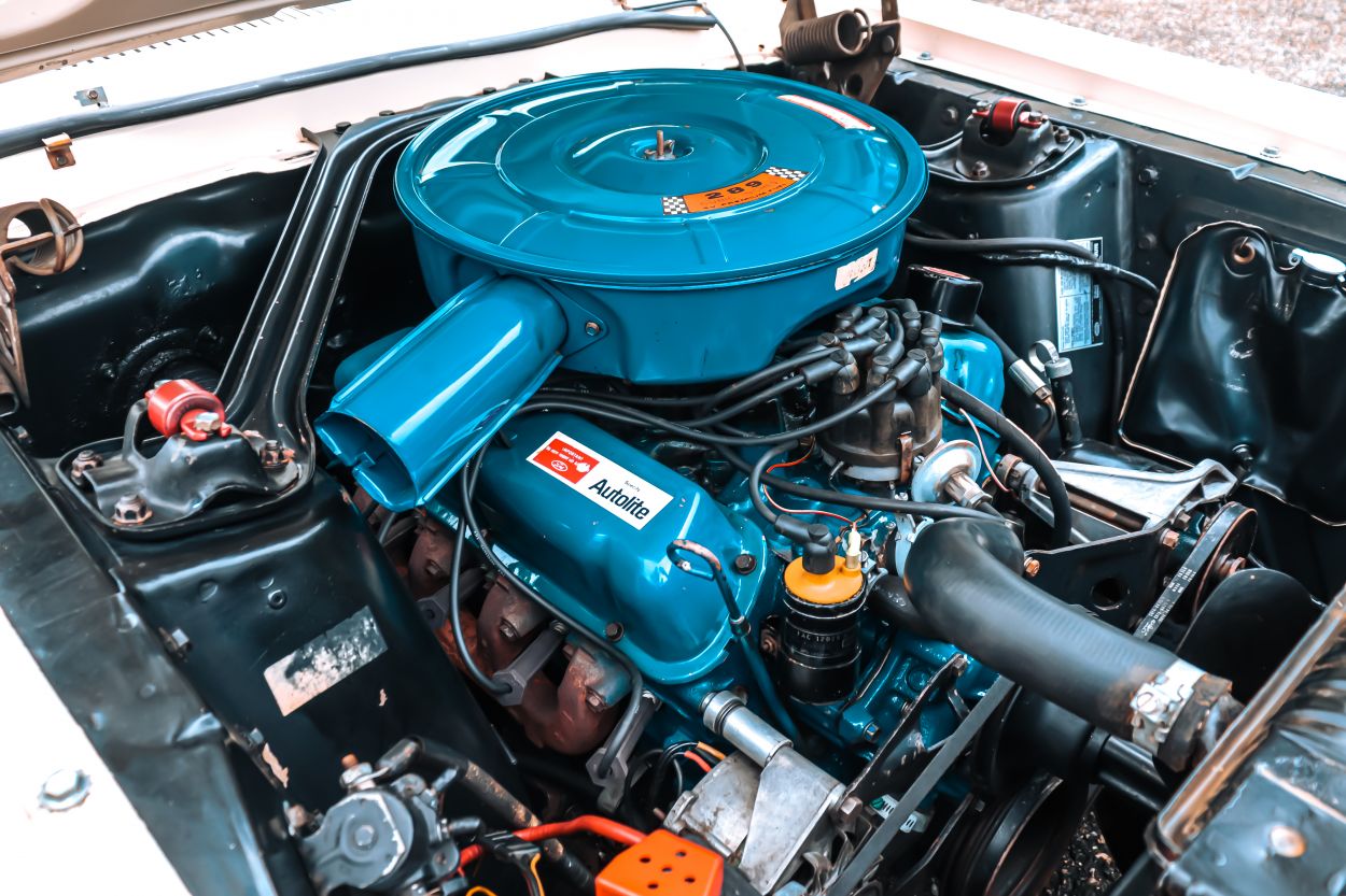 Motor V8 289 do Ford Mustang GT 1967