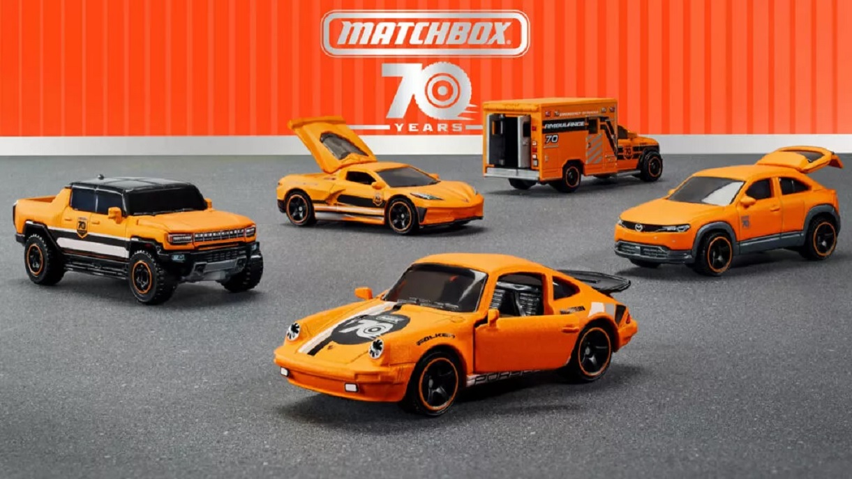 Entre os modelos da série comemorativa, estão Chevrolet Corvette e Porsche 911, GMC Hummer EV e Mazda MX-30