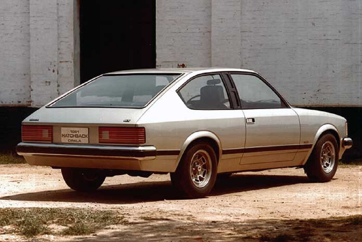 Chevrolet Opala hatch protótipo de traseira