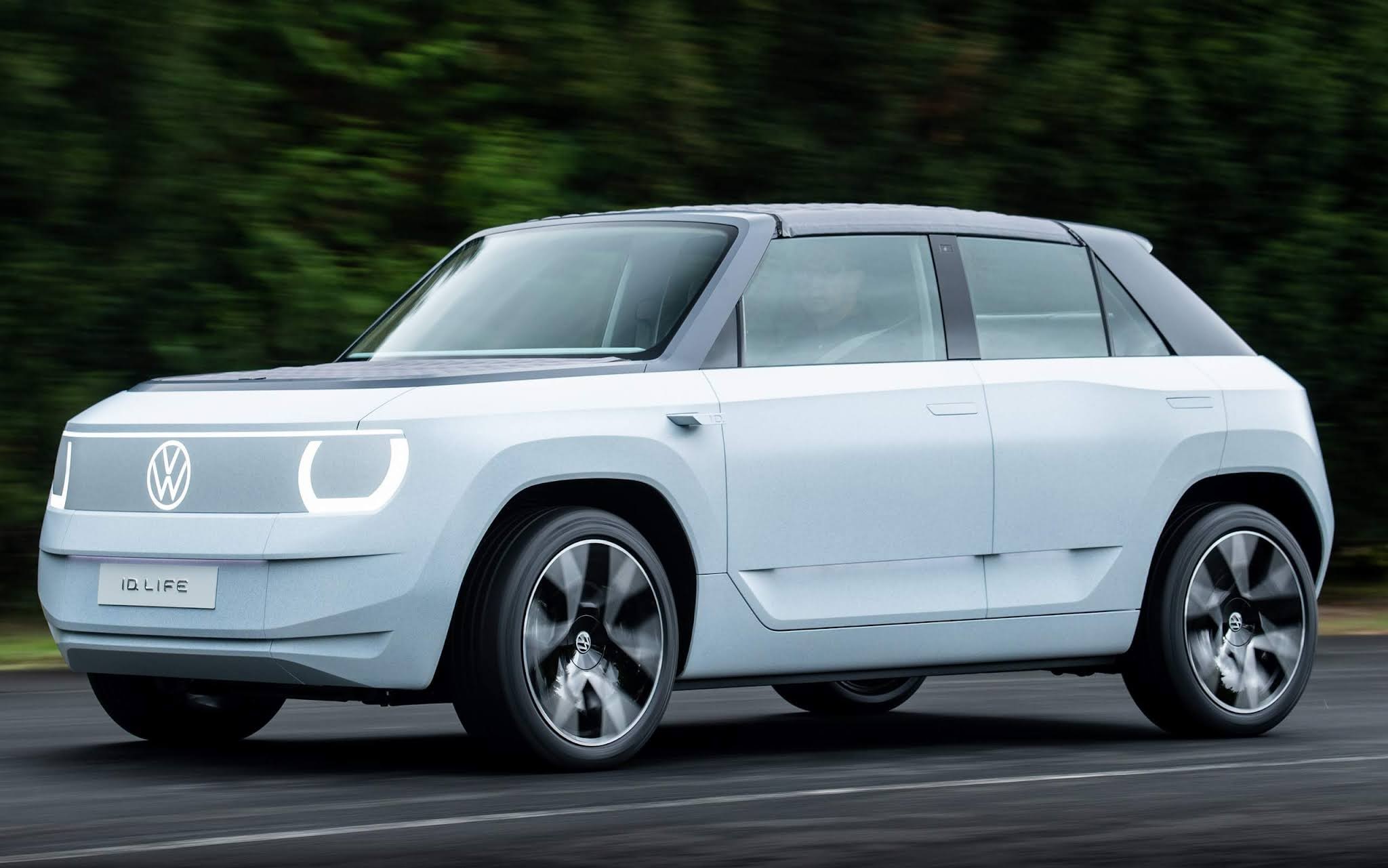 Volkswagen já planeja até lançar um polular elétrico: o ID.1, que  tem como base o carro-conceito ID.Life