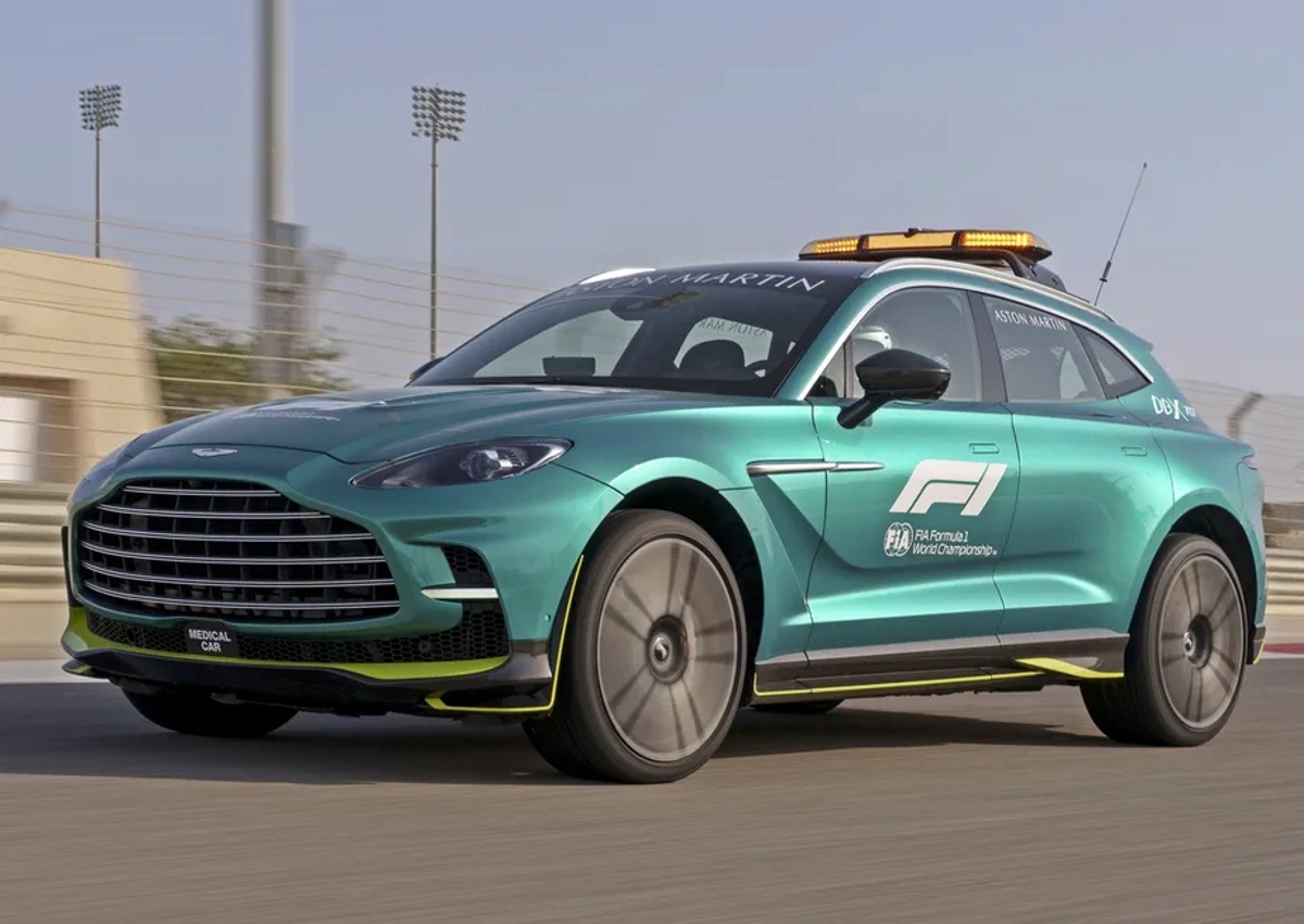 Carro médico da F1 será o SUV mais rápido do mundo da Aston Martin