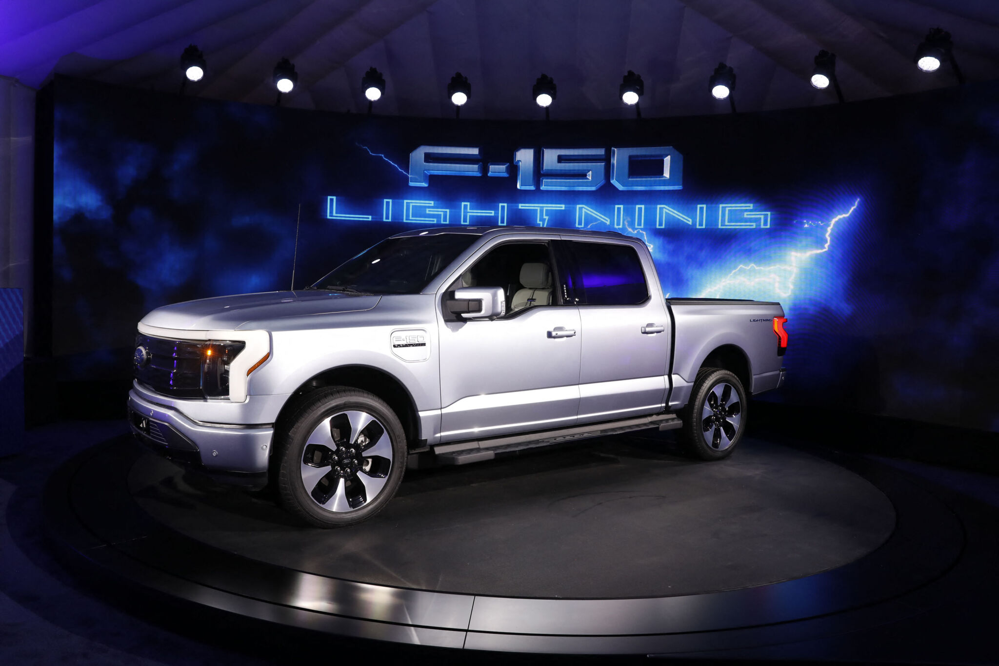 A picape F-150 Lightning é um dos modelos autônomos da Ford, mas ela ainda não é vendida no Brasil 