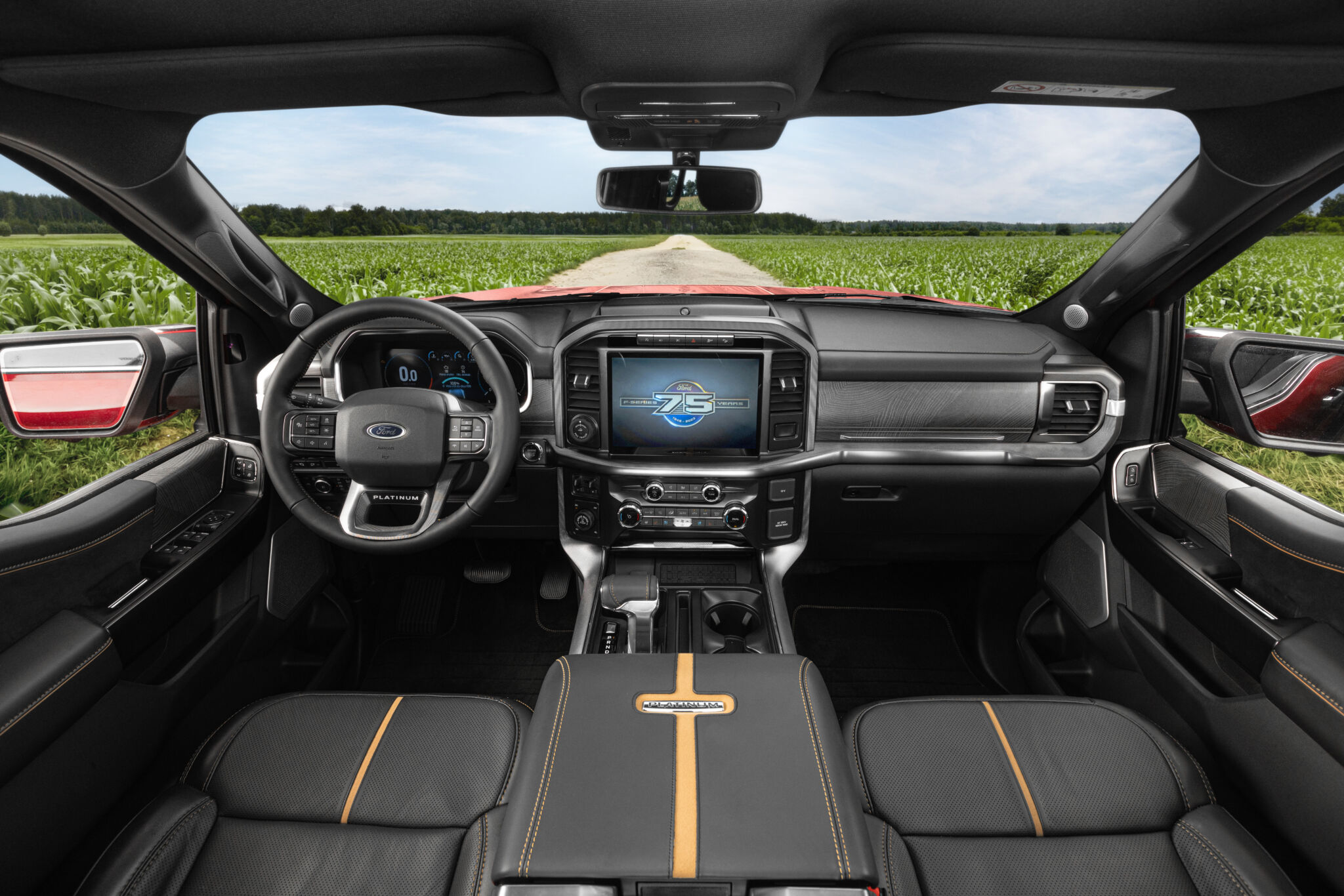 Ford F-150 Platinum interior