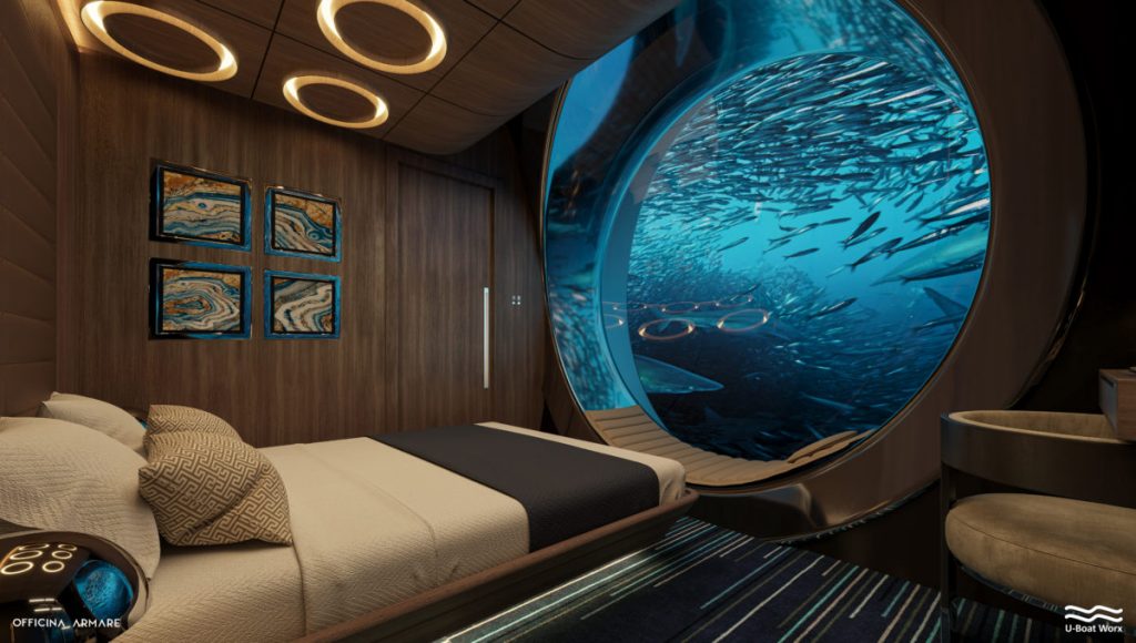 Quarto no submarino Nautilus da U-Boat Worx 