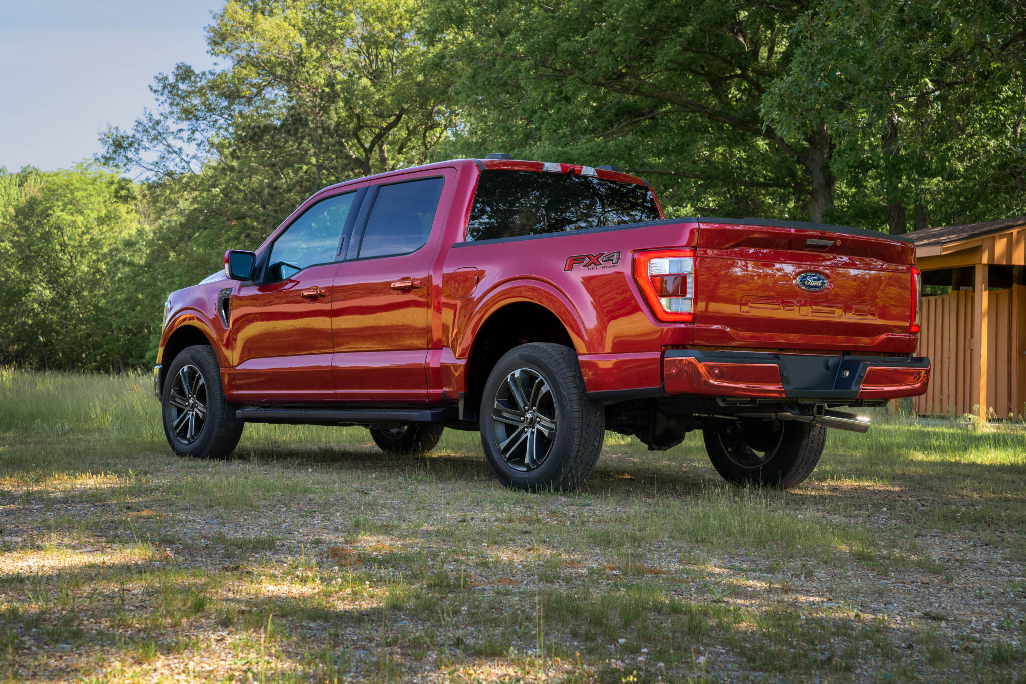 Ford F-150 Lariat de traseira