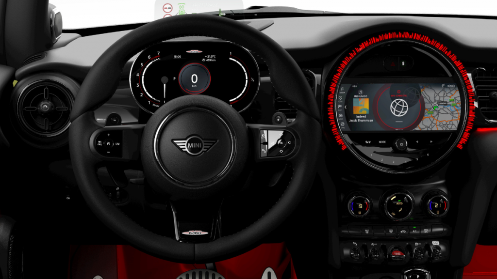 Interior do novo MINI John Cooper Works 25k Edition