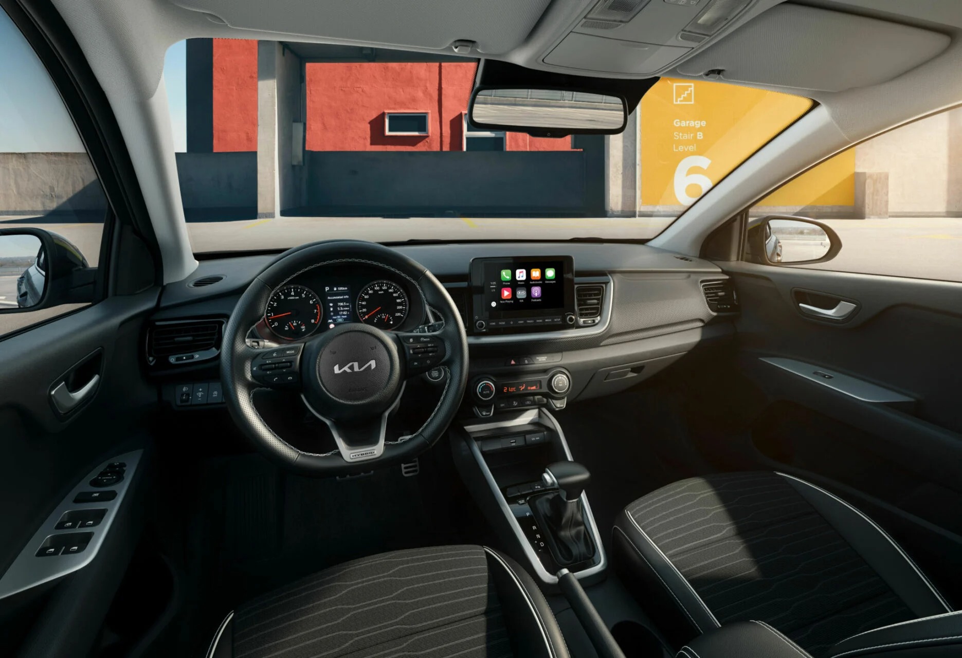 interior do kia stonic