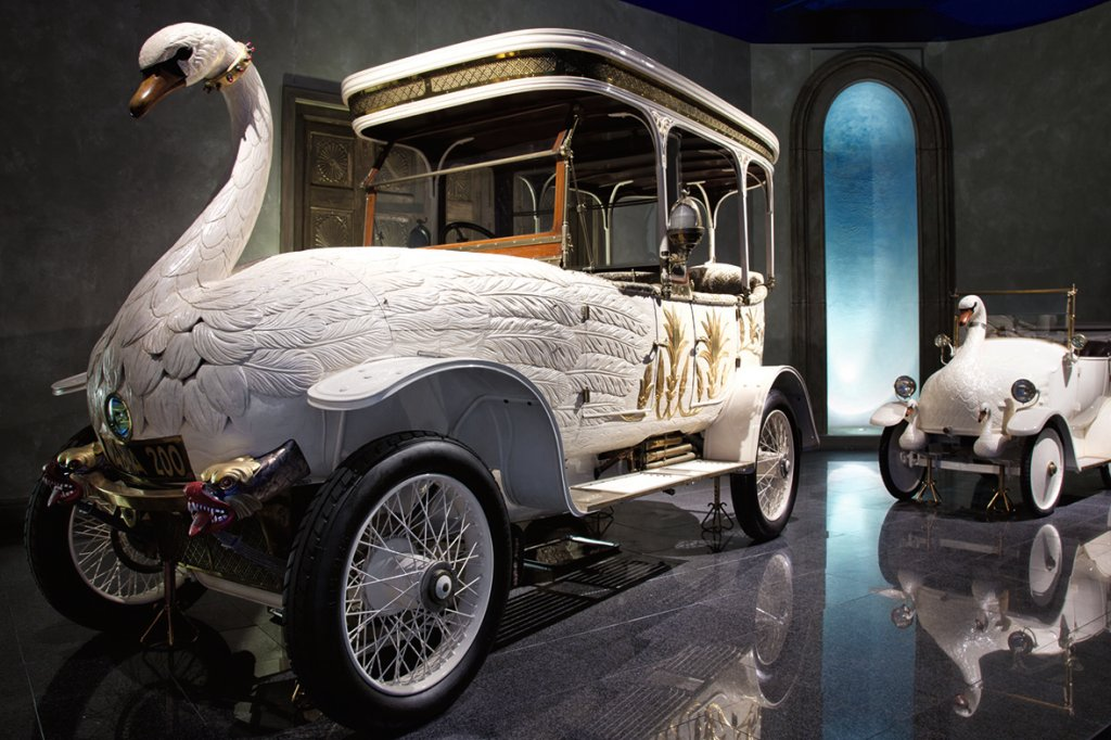 Carros exóticos no Louwman Museum
