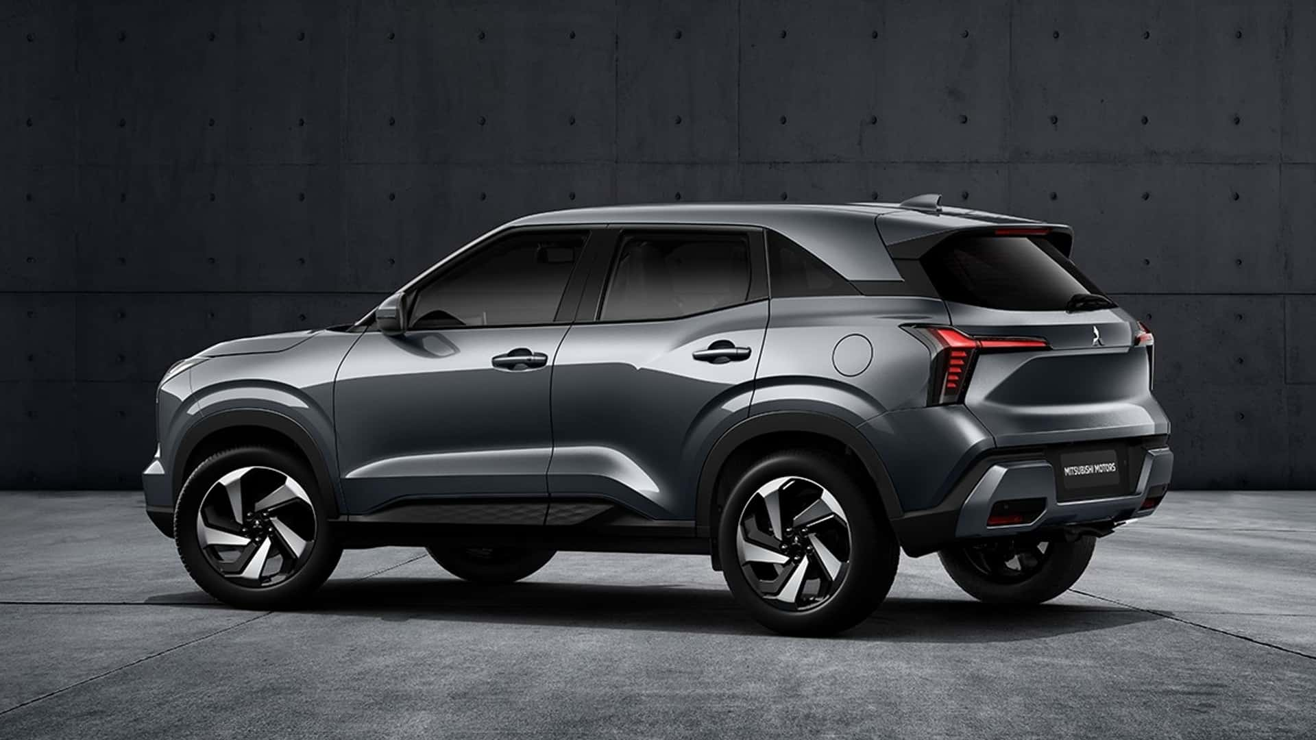 Mitsubishi New SUV vista lateral traseira