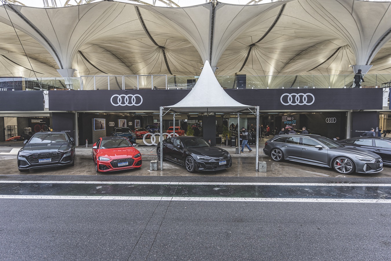 Espaço da Audi no festival de interlagos