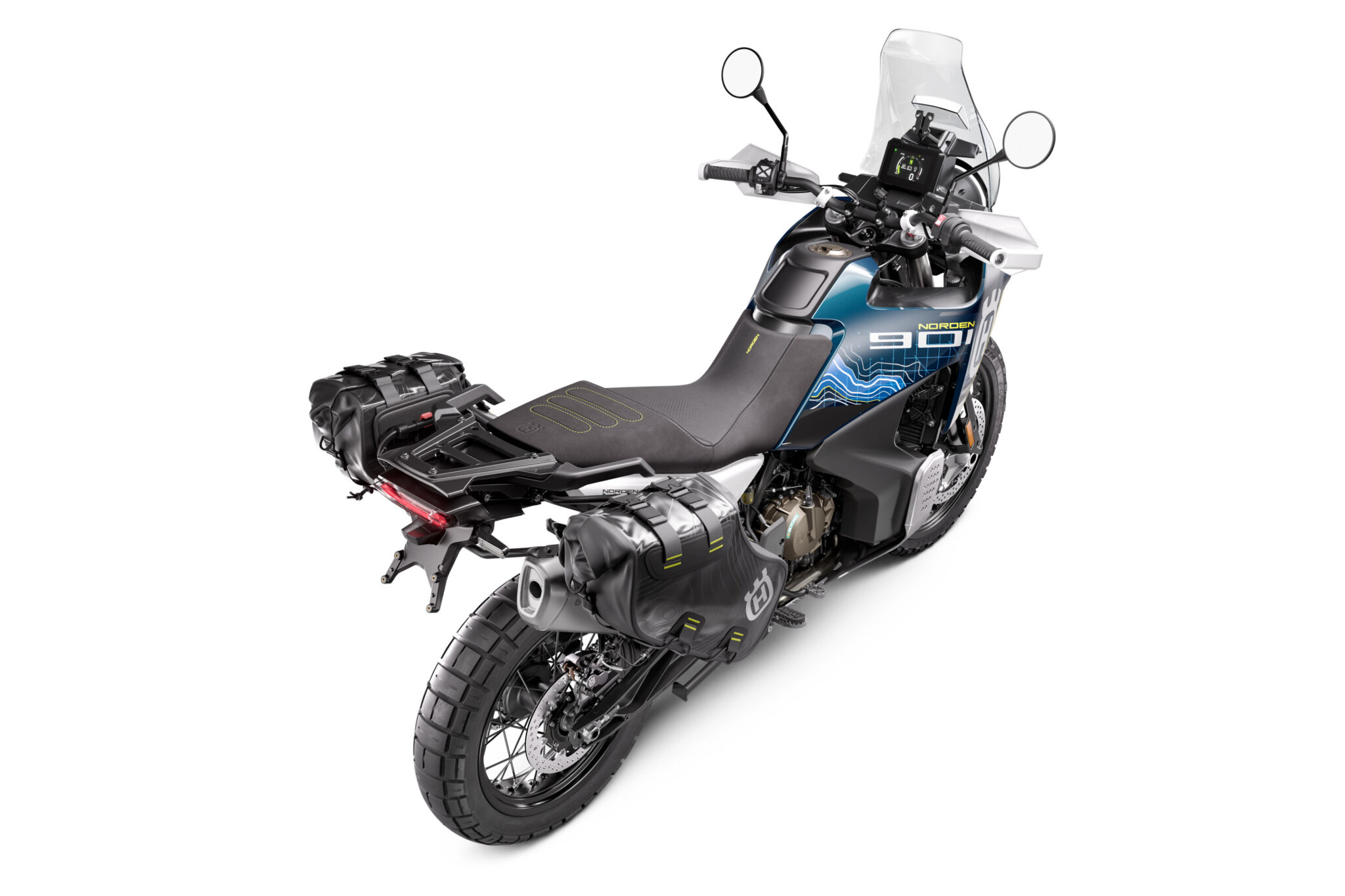 Moto Husqvarna Norden 901 Expedition de traseira