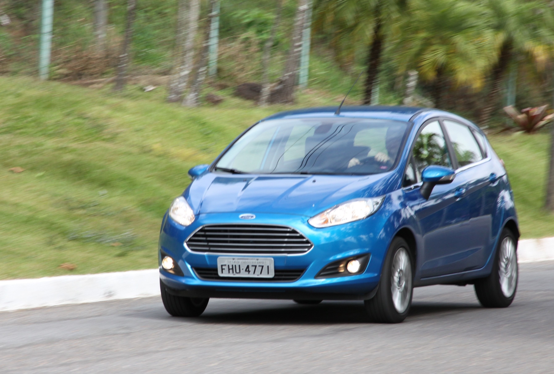 O New Fiesta 2014 já era produzido no Brasil e alcançou o status de hatch premium -  (crédito: O New Fiesta 2014 já era produzido no Brasil e alcançou o status de hatch premium)