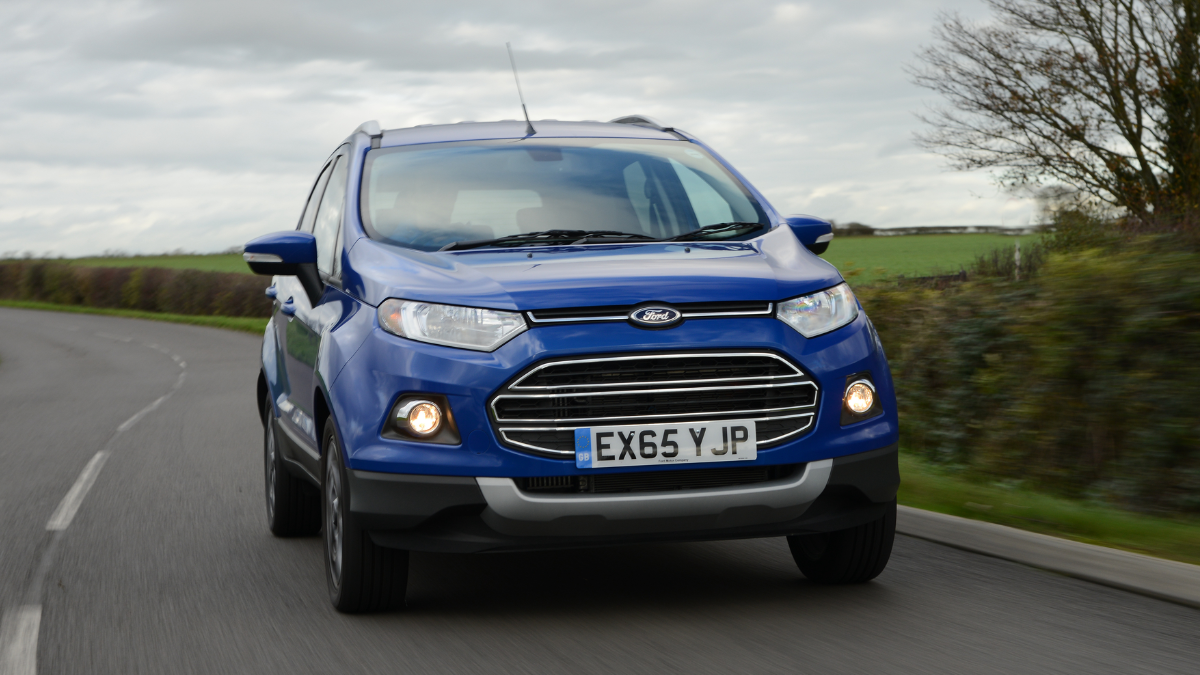 Ford EcoSport azul 2017