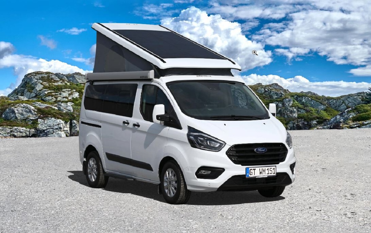 Uma montadora europeia chamada Westfalia tem trabalhado com  módulos solares para veículos motorhome