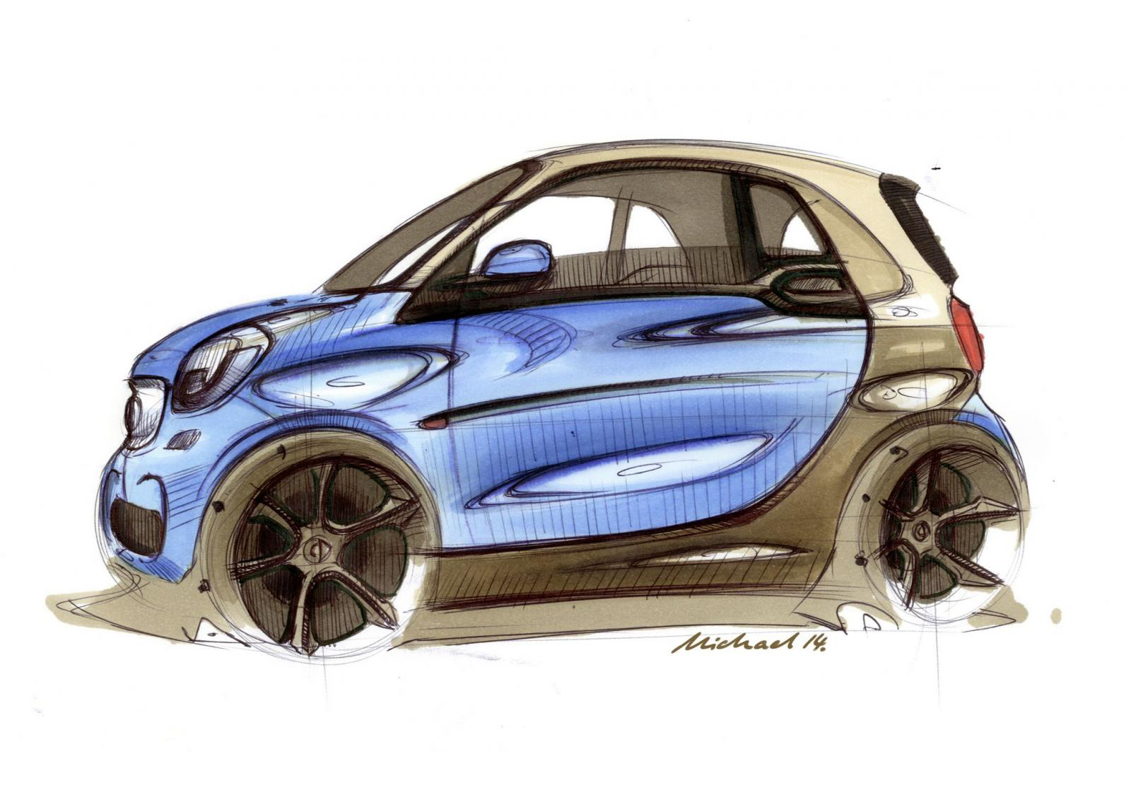 Smart Fortwo, para matéria sobre carros de professor.