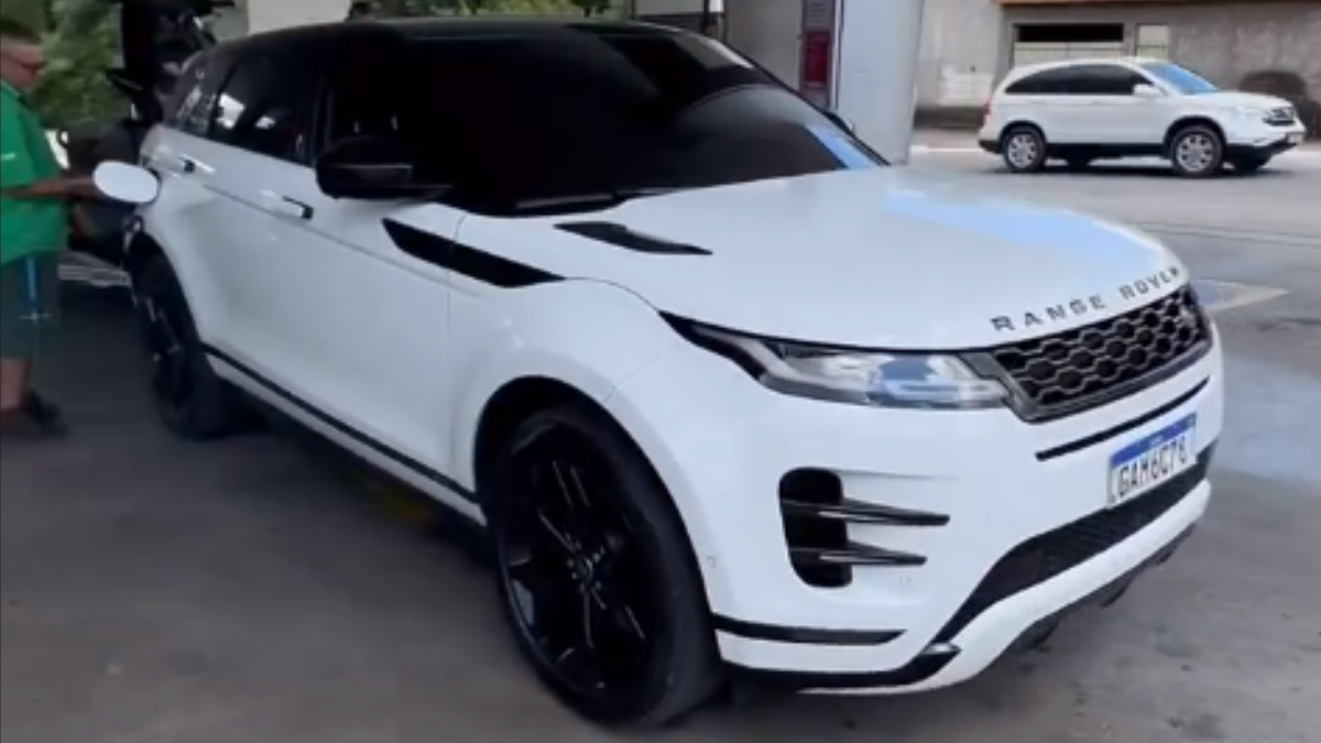 Ranger Rover Evoque carro branca